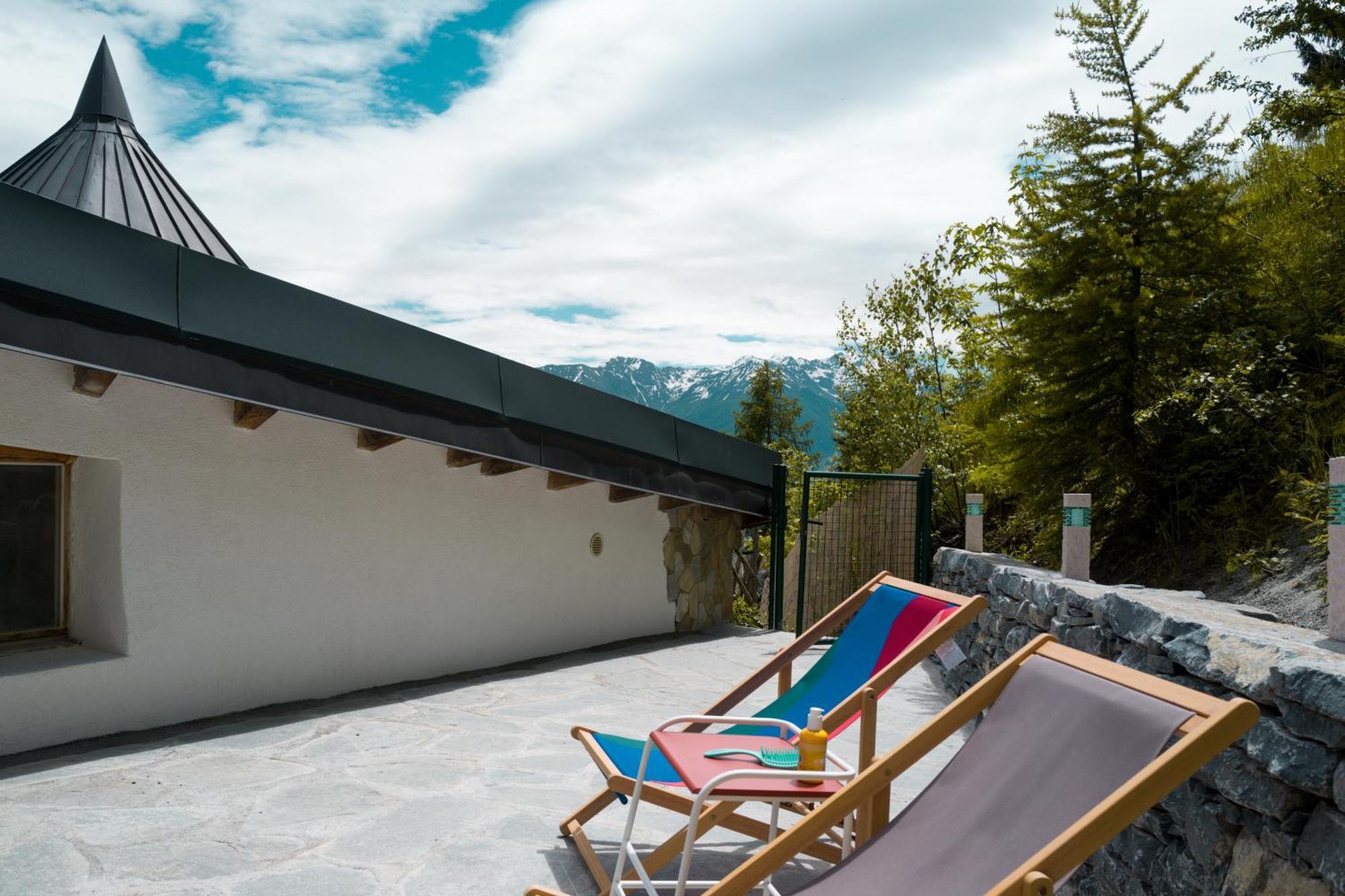 Chalet 4 Saisons Ovronnaz Exteriér fotografie